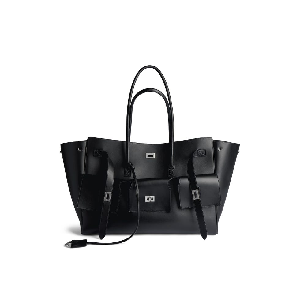 Matte Black Designer Handbag
